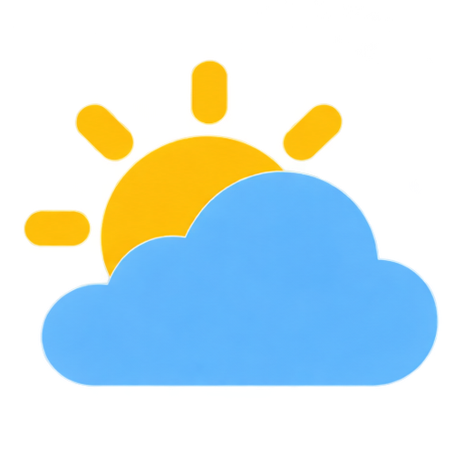 Cielo nuboso a muy nuboso sin precipitación